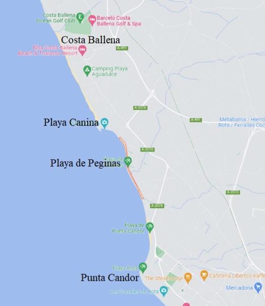 Rota Punta Candor Terrace Playa 3 Bajo C Exterior foto